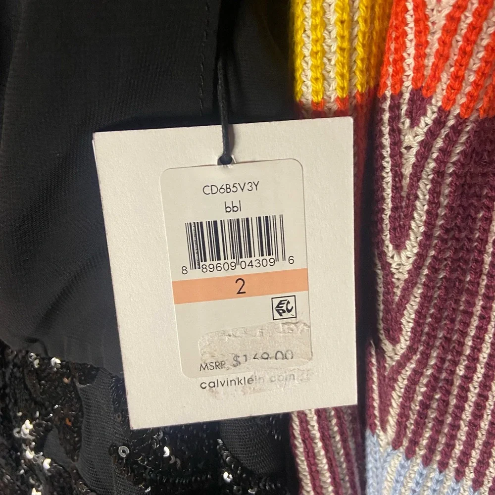 Calvin Klein sleeveless cocktail dress - Picture 10 of 10